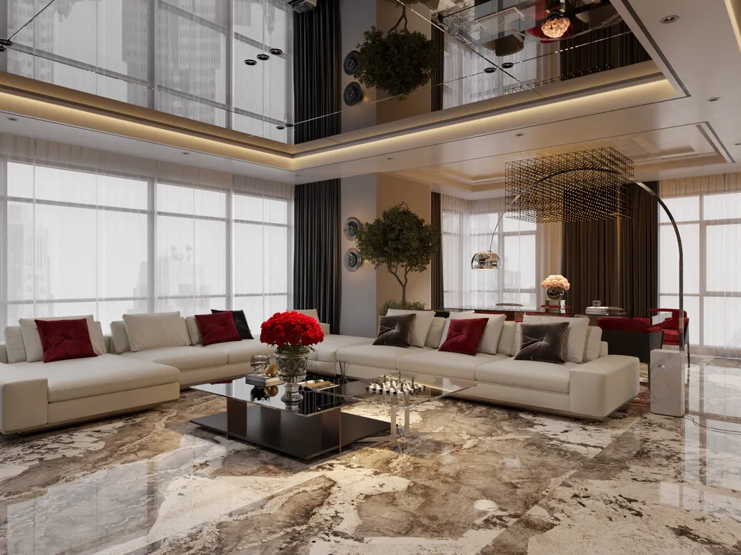 Milan Brown Sintered Stone Texture