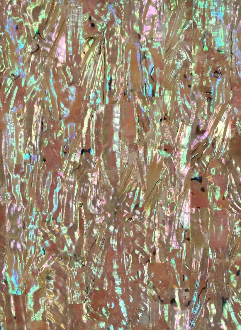 Jewel-Like Polished Abalone Mother of Pearl Mosaic for Luxury Interior Wall Tiles and Artistic Commercial Space Designs