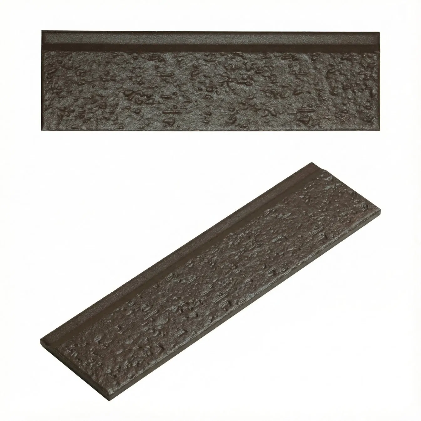 60X240mm Acid-Wear Resistant Ceramic Tile Natural Matte Red Full Body Wall Tile for Commercial &amp; Living Space