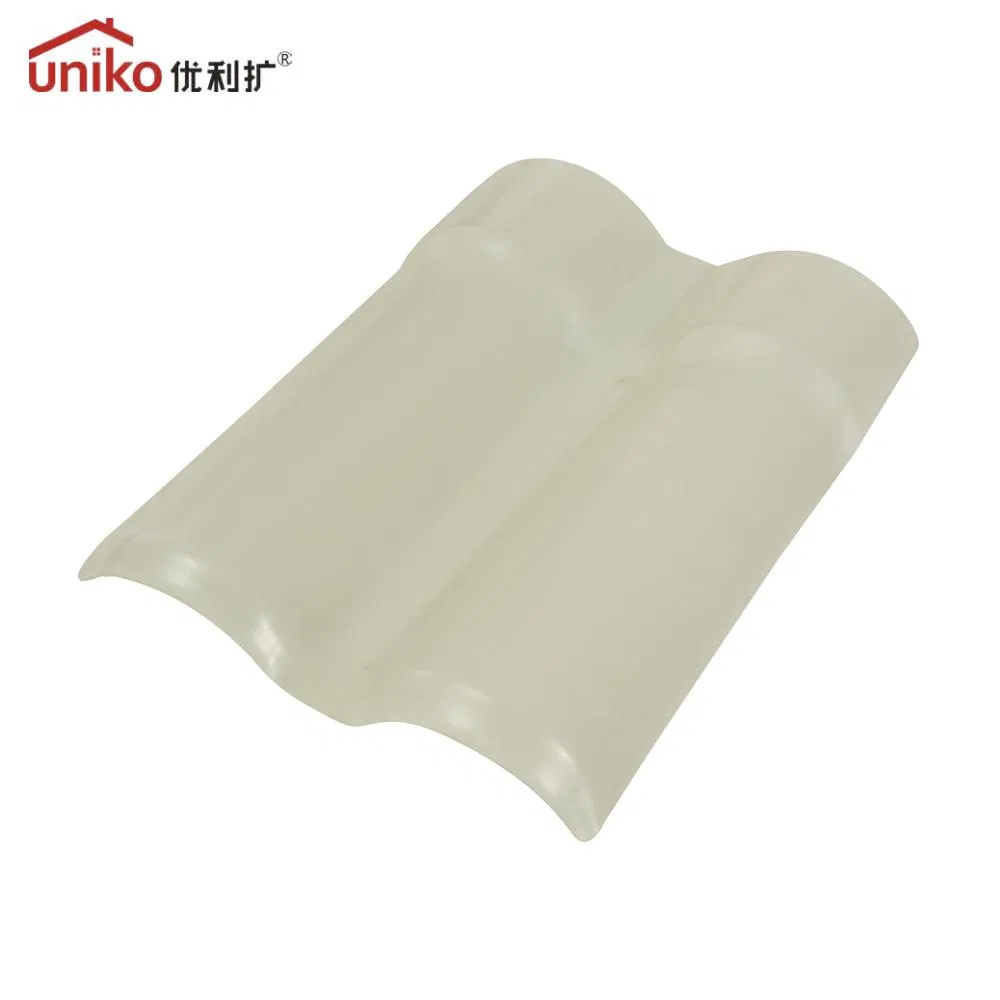 Foshan Uniko Impat Resistance ASA Roofing Sheet PVC Roof Tile for Commercial Space Decoration
