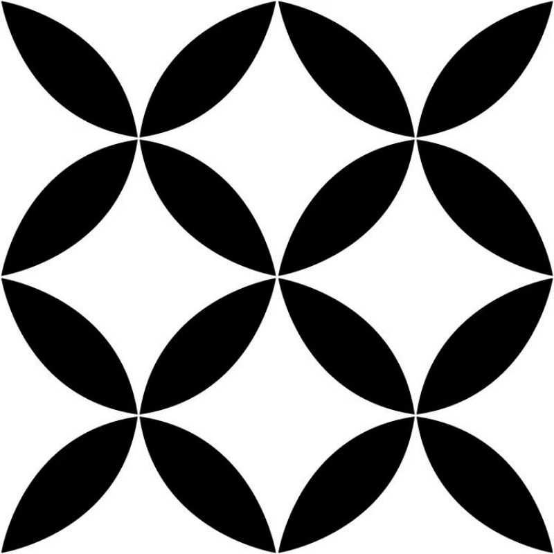 Modern Interior Black and White Ceramic Mosaic Wall Flooring Decorative Tiles for Hotels Kitchen Bathroom