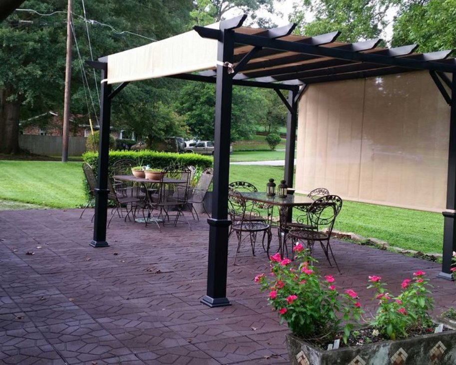 Residential Outdoor Patio Recycled Rubber Flooring Pavers