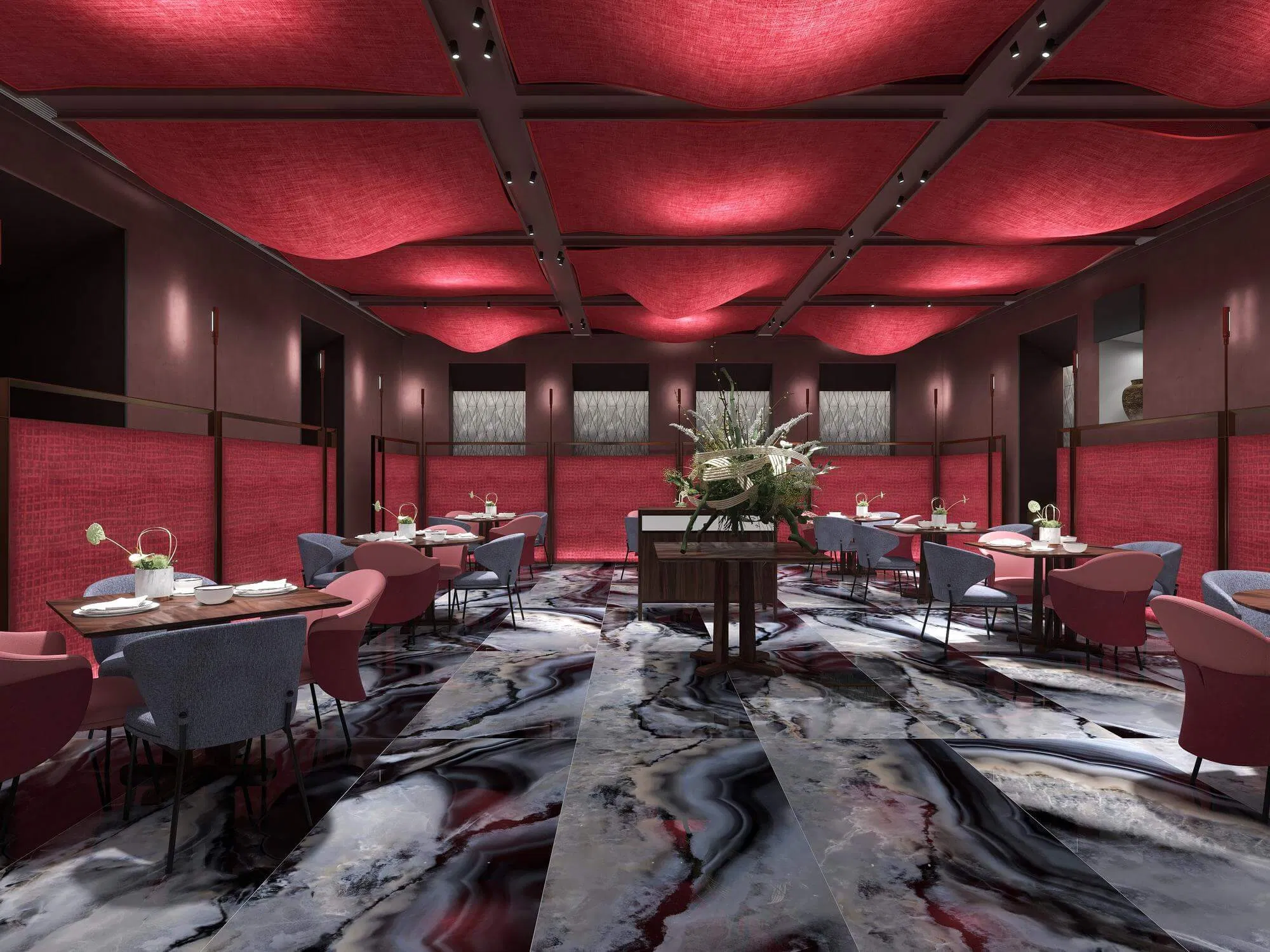 Grey Marble Porcelain Tiles 900*1800mm Flooring Wall Tiles for Decorative Mosaic Areas on Walls