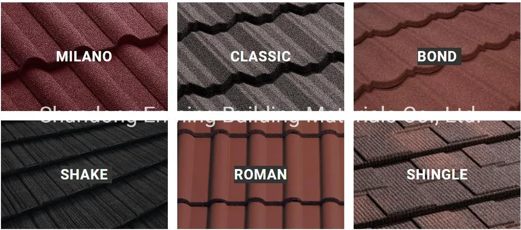 Stone Coated Metal Roofing Tile 9