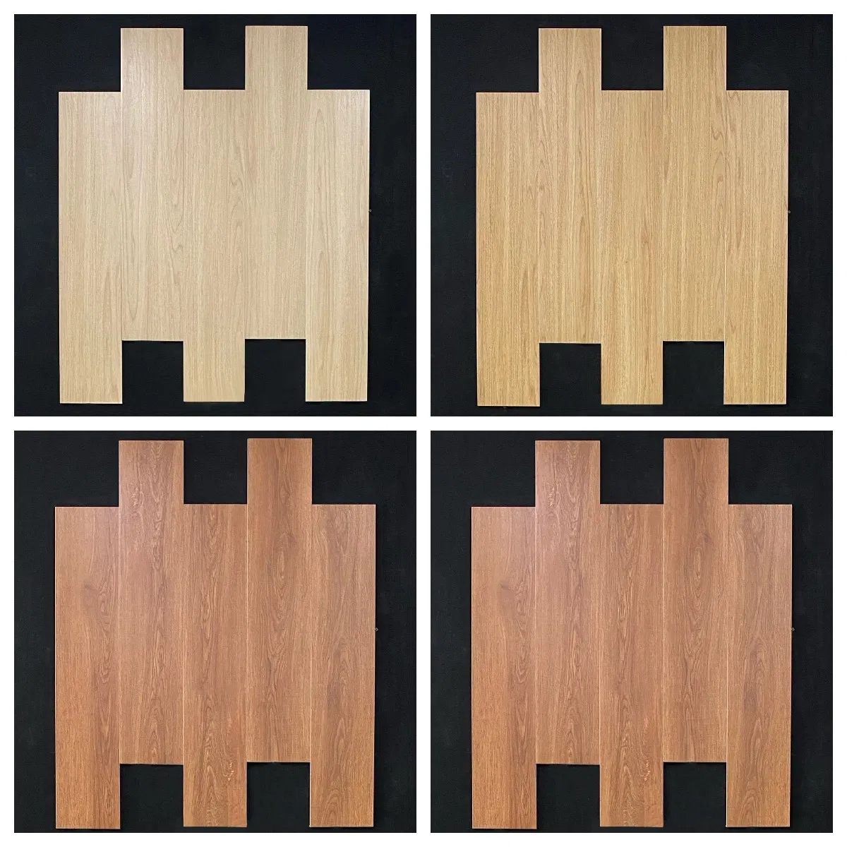 Elegant Wood Effect 200X1000mm Livingroom Bedroom Porcelain Floor Tile