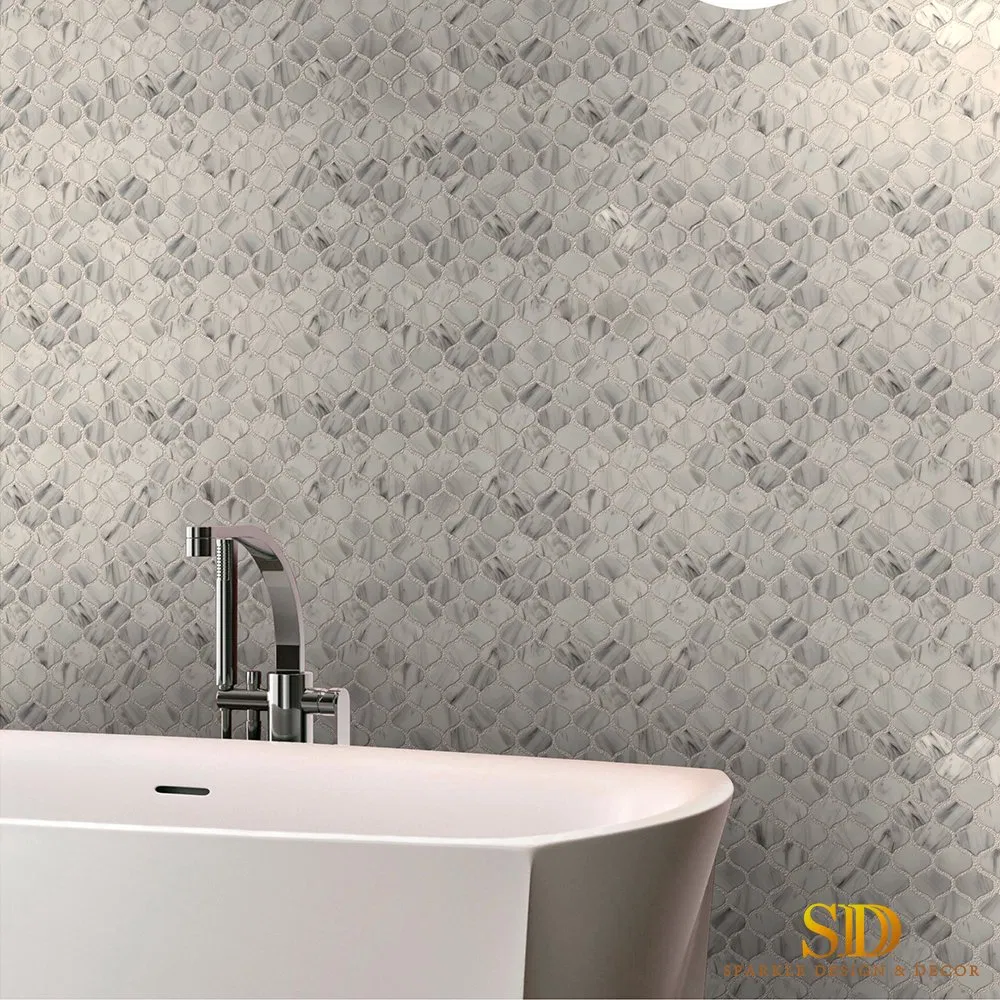 Wholesale Various Kind of Hot Melt Glass Mosaic Tiles Bathroom Mosaic Kitchen Backsplash Mosaic Panels