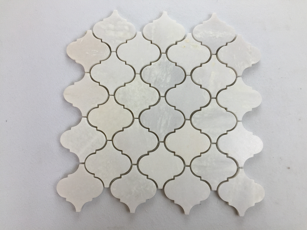 Premium Modern Bathroom Shower Wall Backsplash 15X145mm Porcelain Glazed Stackbond White and Blacck Mosaic Tiles Decorative