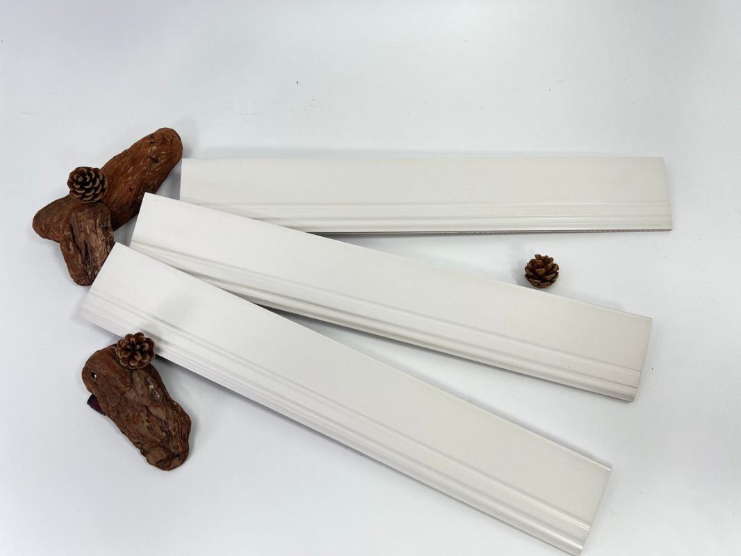 Ceramic Wooden Look Porcelain Skirting Tile with Wood Effect Tile