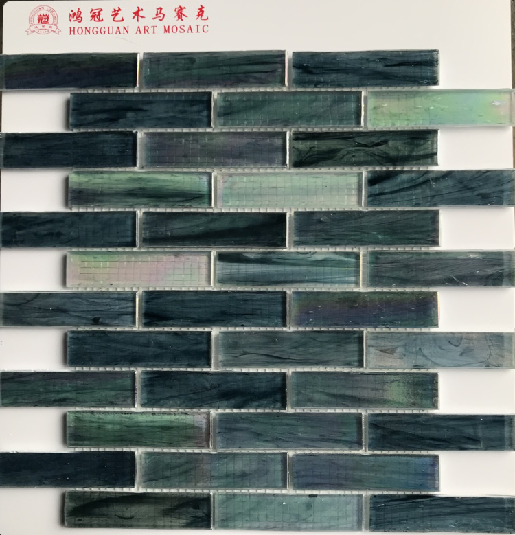 China Wholesale Decorative Bathroom Kitchen Backsplash Wall Strip Mosaic Tile