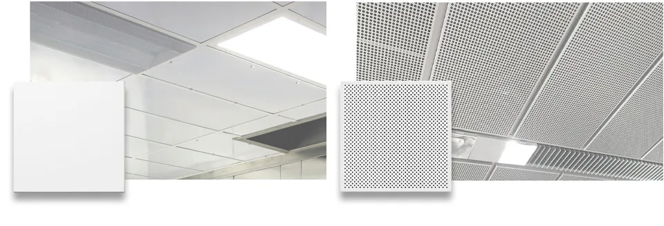 Aluminum Acoustical Ceiling Tiles