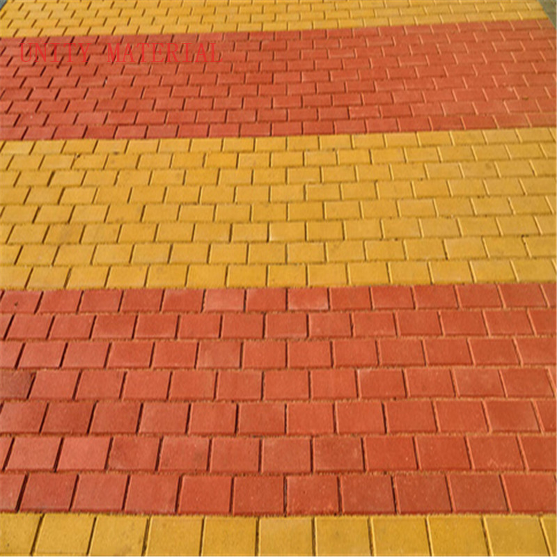 Landscaping Fire Clay Tiles Paver for Floor Application Sintered Porous Outdoor Project Square Sidewalk Street Guiding Blind Road Paver Decorative Garden Wall