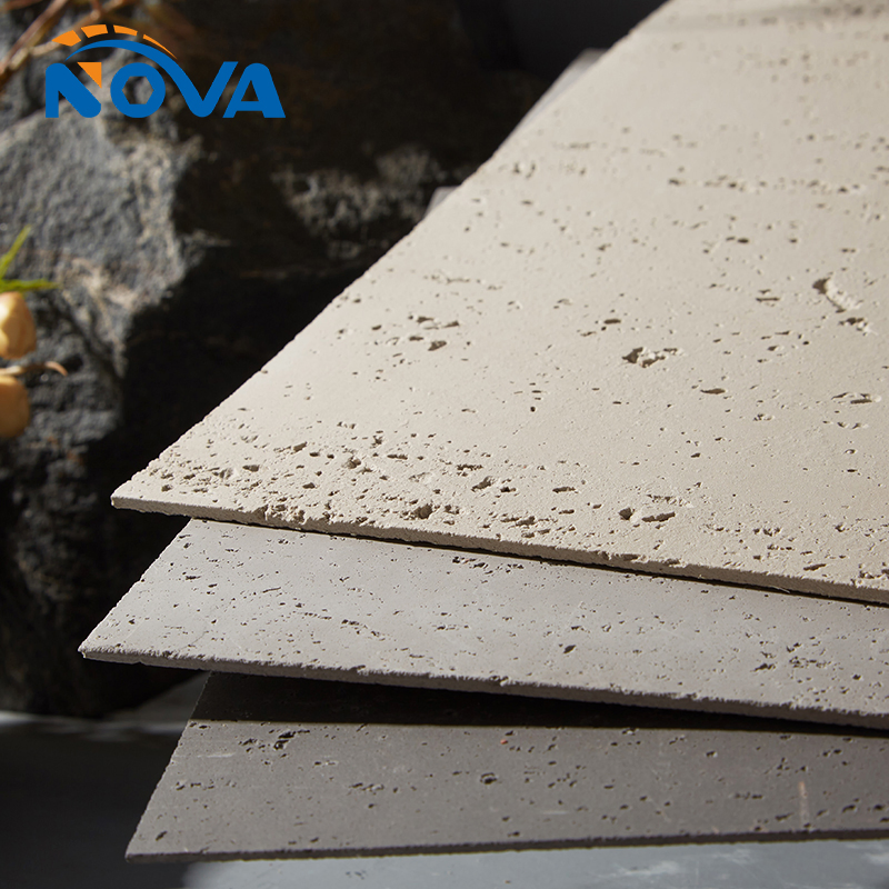 Travertine Flexible Cladding Stone Sintered Stone for Exterior Wall