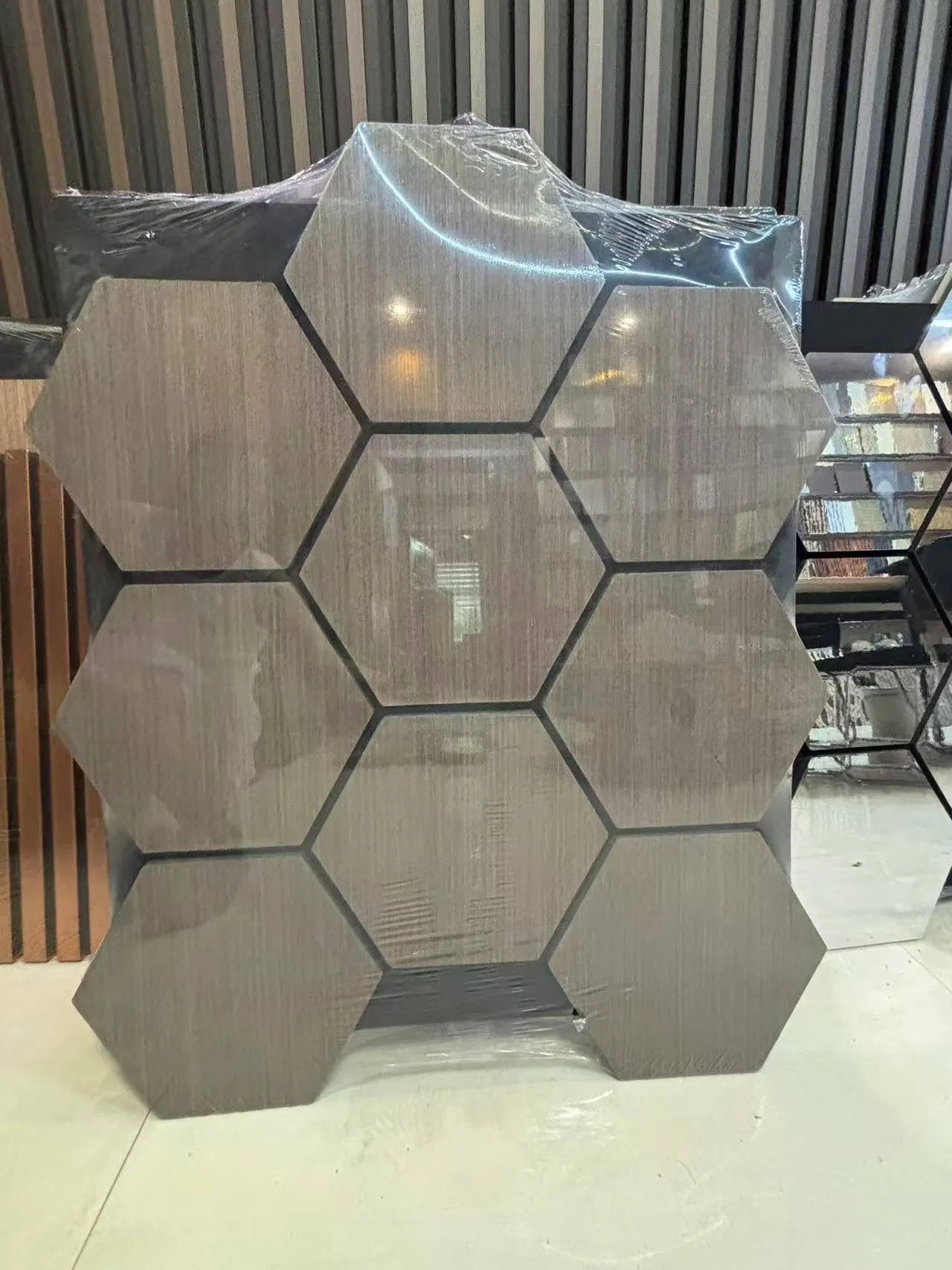 Factory Price Latest Design House Noise-Reduction Home Decor Interior Decorative 3D Wood Acoustic Wall Decoration Panel for Bedroom Livingroom Hotel Theatre