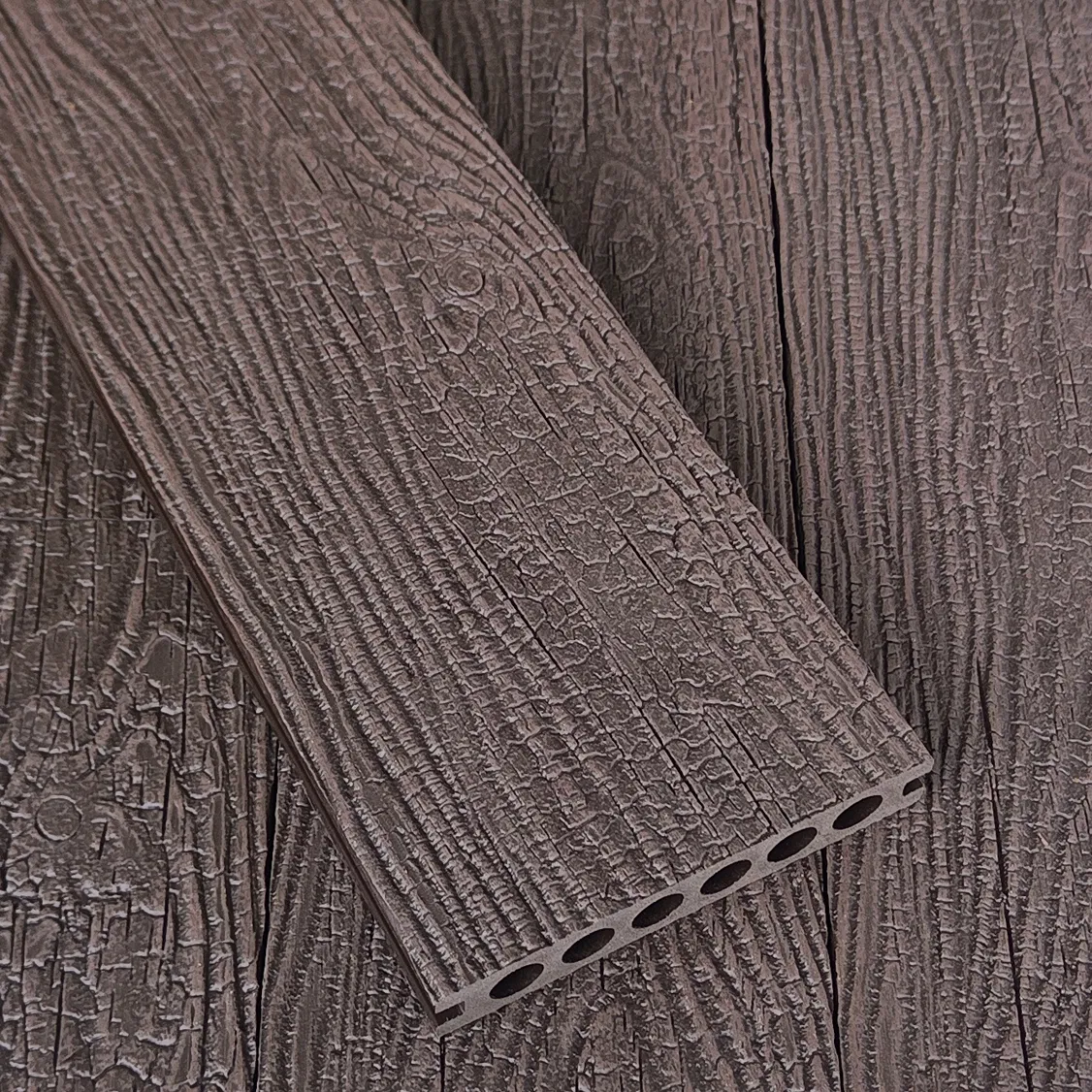 Modern Waterproof WPC Flooring Tiles for Outdoor Decorative Paneling