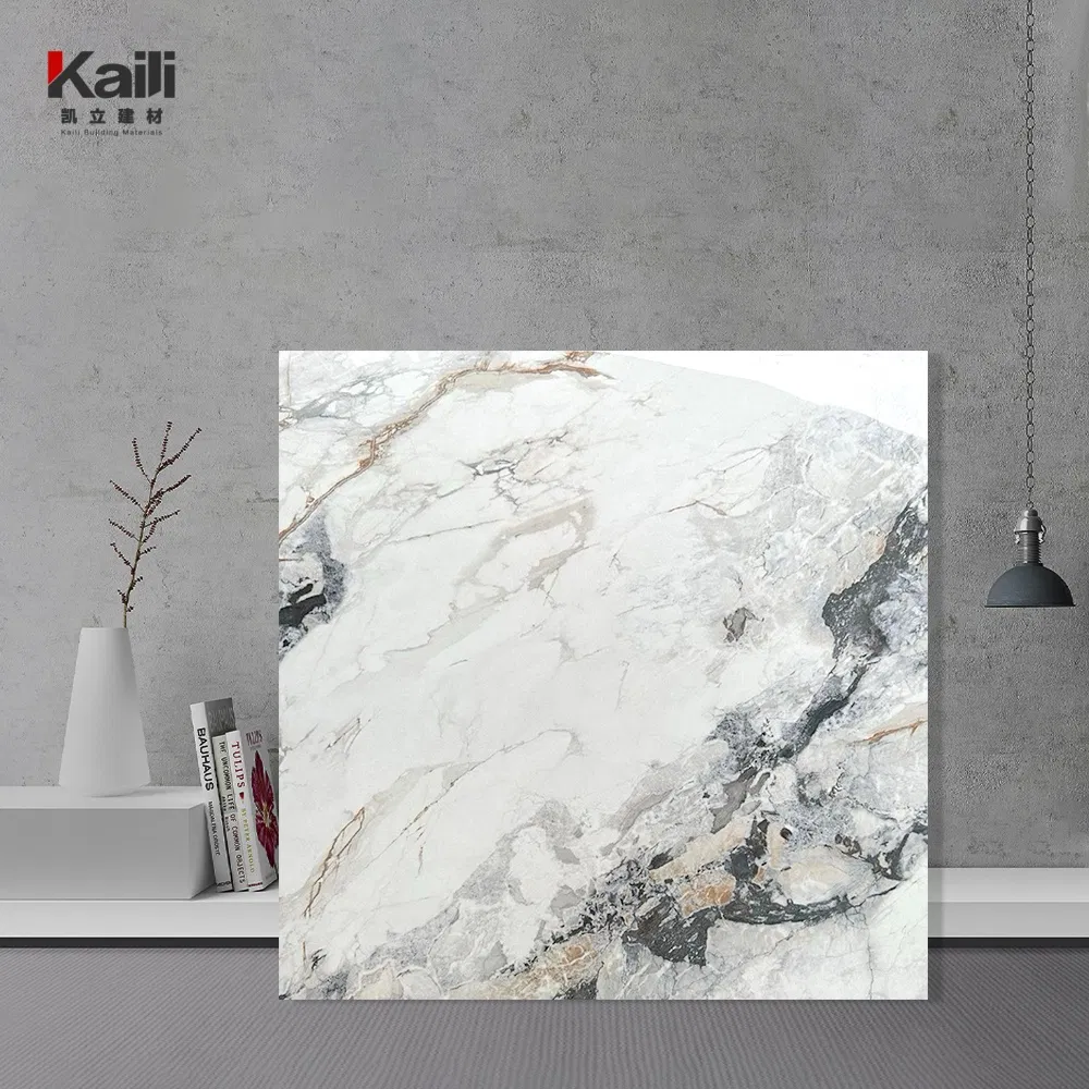 Modern Design High Glossy Waterproof 600X600mm Indoor Decorative Ceramic Glazed Polished Tiles