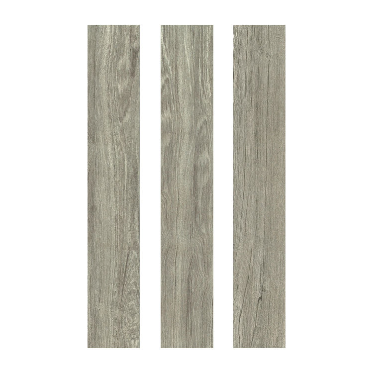Anti-Slip 200X1000mm Rustic Indoor Wooden Grain Desiqn Look Porcelain Woodlike Texture Tiles for Bedroom Floor