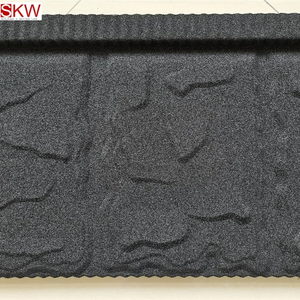 Color Stone Metal Tile House Waterproof Tile Decorative Roof Sheets
