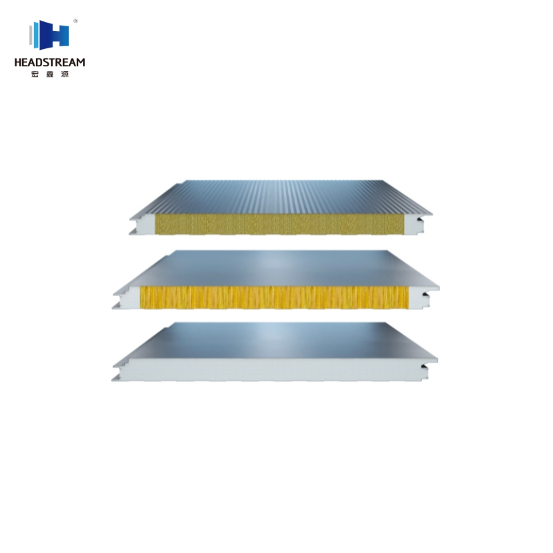 PU/PIR Sandwich Wall Panel with Soundproofing Decorative Wall Panel for Office Building