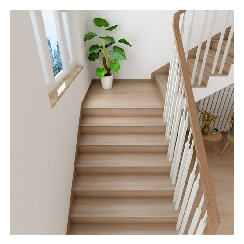 1350*470mm Matte Wood Look Porcelain Tile Anti-Slip Staircase Flooring Tiles for Home &amp; Commercial Use