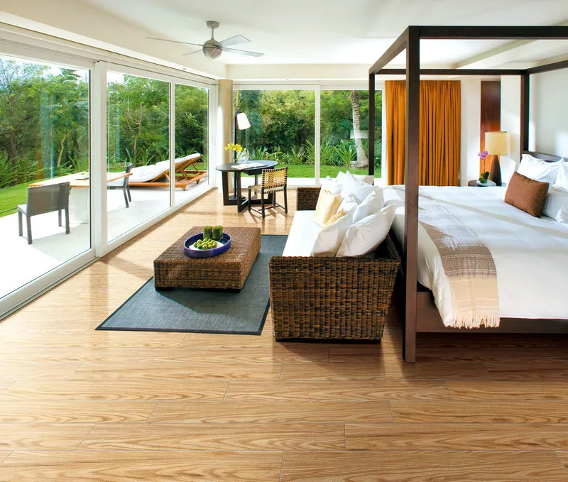 Dark Brown Glazed Wood Pattern