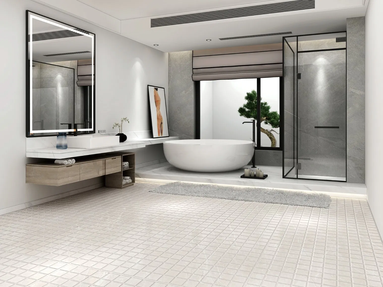 Sintered Stone Big Slab Canova Soft Matte Designs White Classic Design 1200X2400X12mm