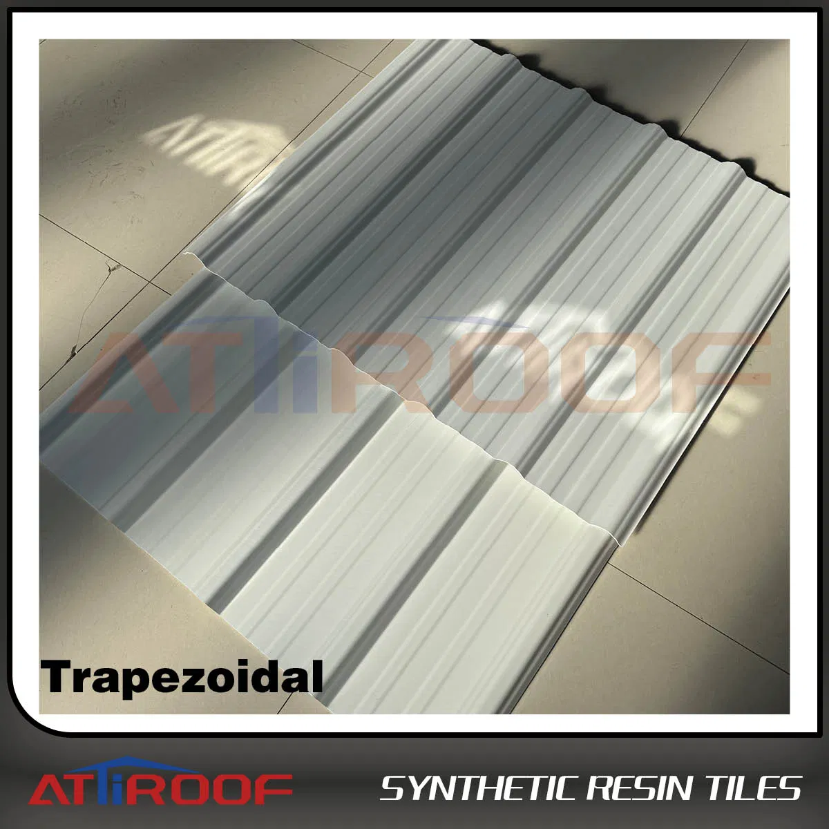 Attiroof ASA UPVC Roof Tiles Lightweight UV and Heat Resistant Cost-Effective