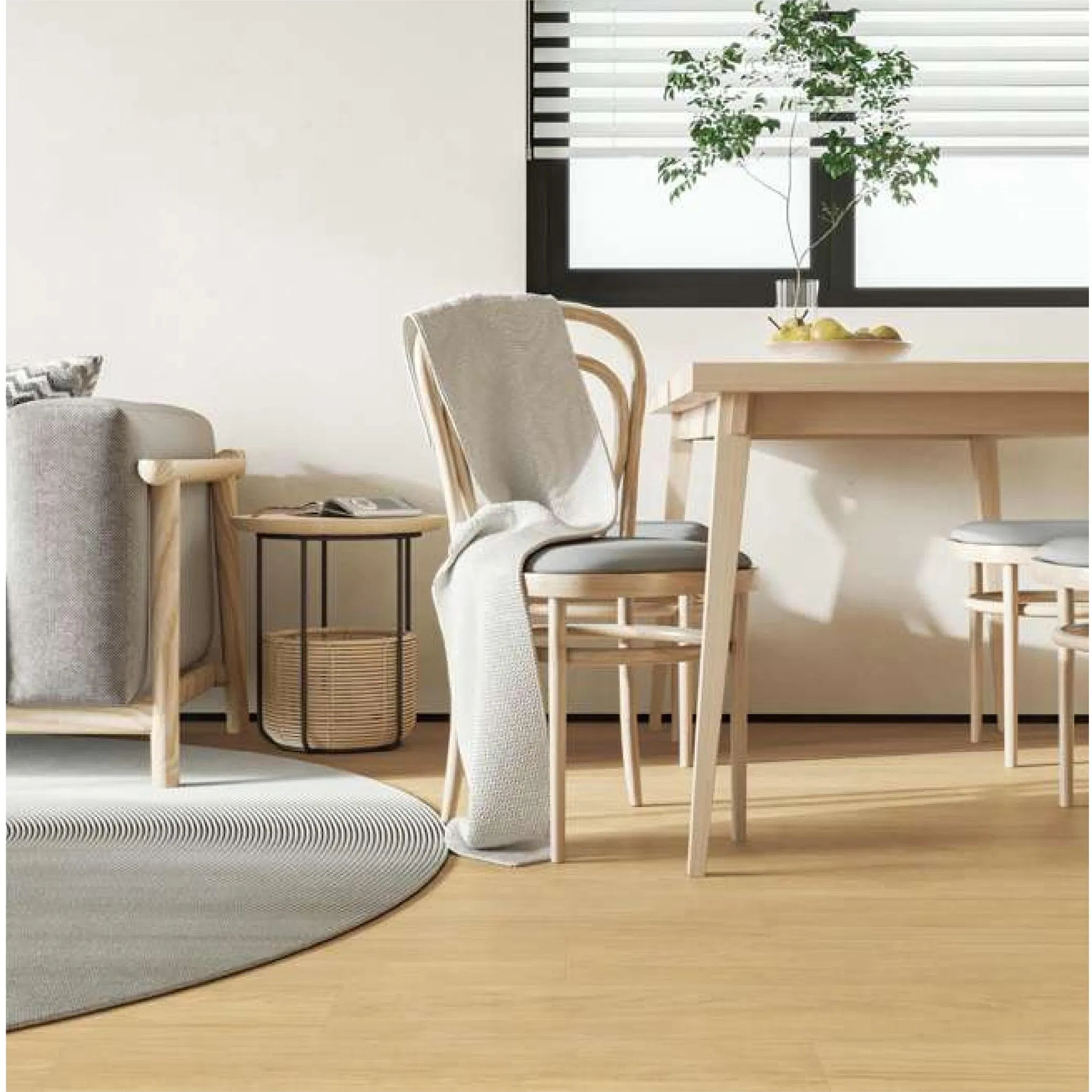 High Quality Wooden Tiles for Bedrooms Tiles Wood Effect Ceramic Tile Wood Flooring Wood Pattern Look Rustic Porcelain Tile Ceramic Tiles for Living Room