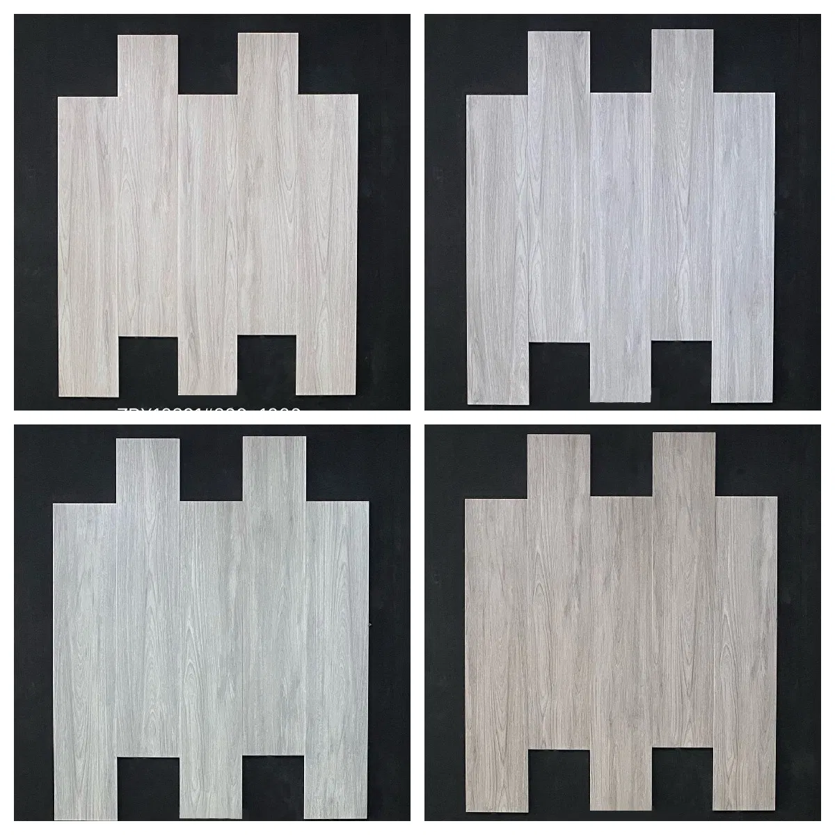 Elegant Wood Effect 200X1000mm Livingroom Bedroom Porcelain Floor Tile