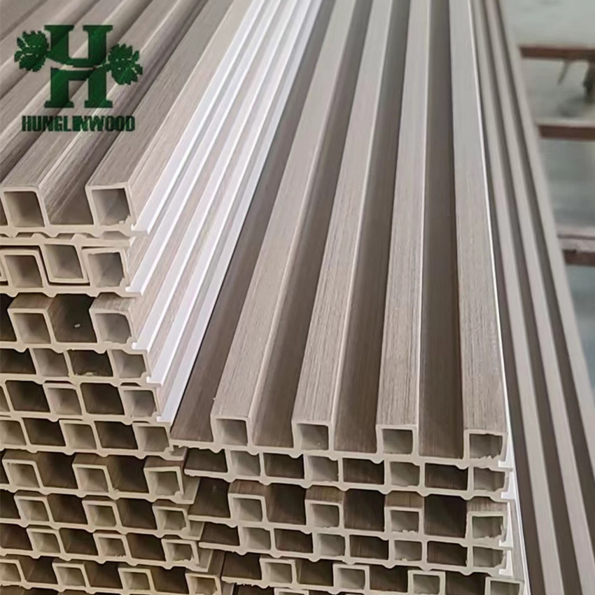 WPC Wall Board Cladding Fluted Decorative WPC Wall Panel