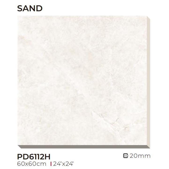 China Glazed Full Body Tile Rough Surface Basaltina Floor Tile Ceramic Hallway 600X600 Paver Porcelain