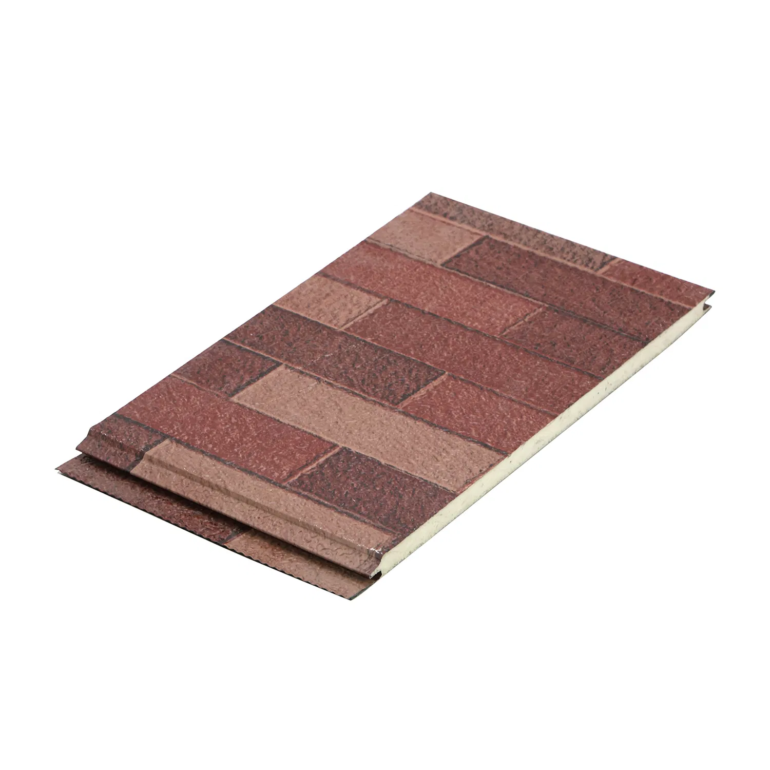 16mm 20mm Decorative PU Foam Sandwich Panel Insulated Metal Carved Exterior Wall Panel Sandwich