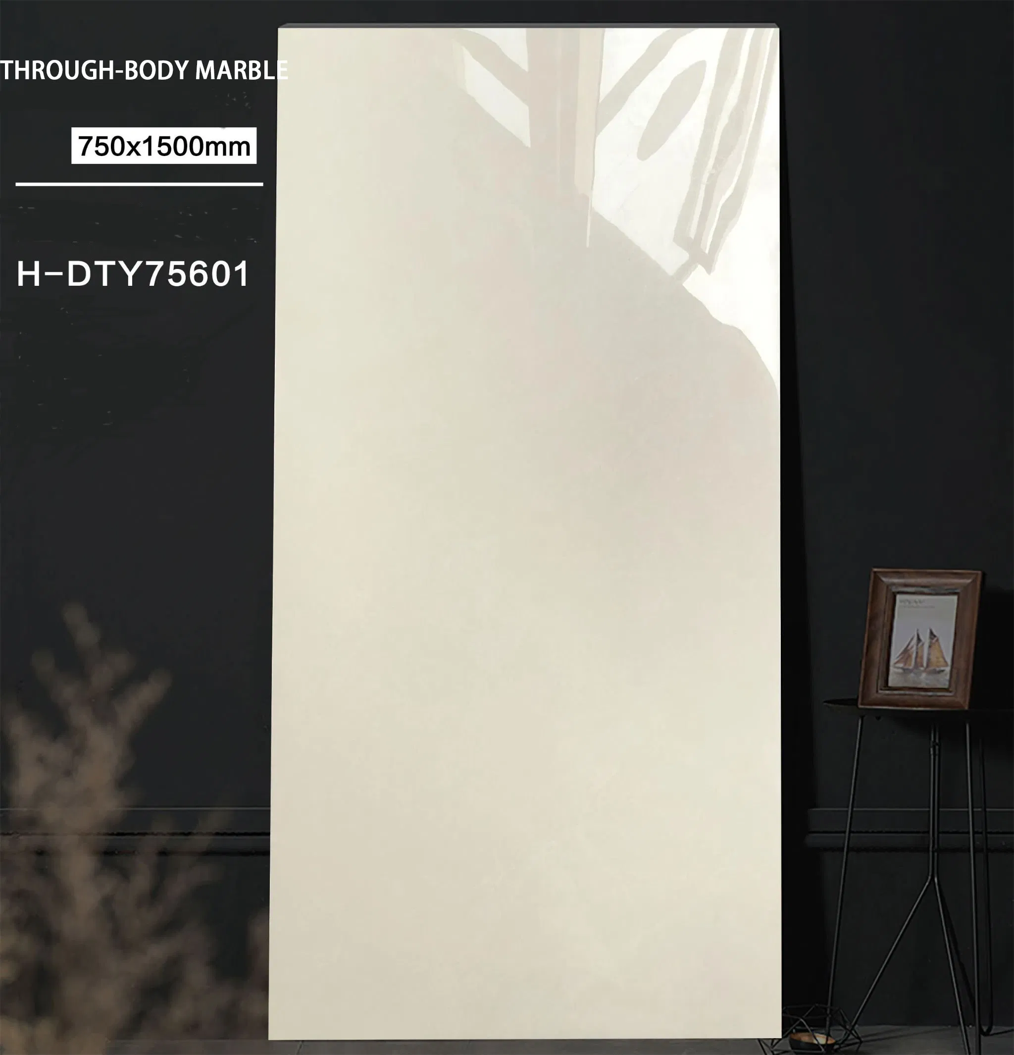 Wall Tiles Matt Marble Tiles Heat-Insulating, Non-Slip, Stain-Resistant, Green &amp; Eco-Friendly Large-Format Tiles