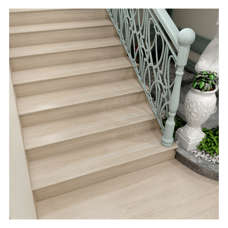 1350*470mm Matte Wood Look Porcelain Tile Anti-Slip Staircase Flooring Tiles for Home &amp; Commercial Use