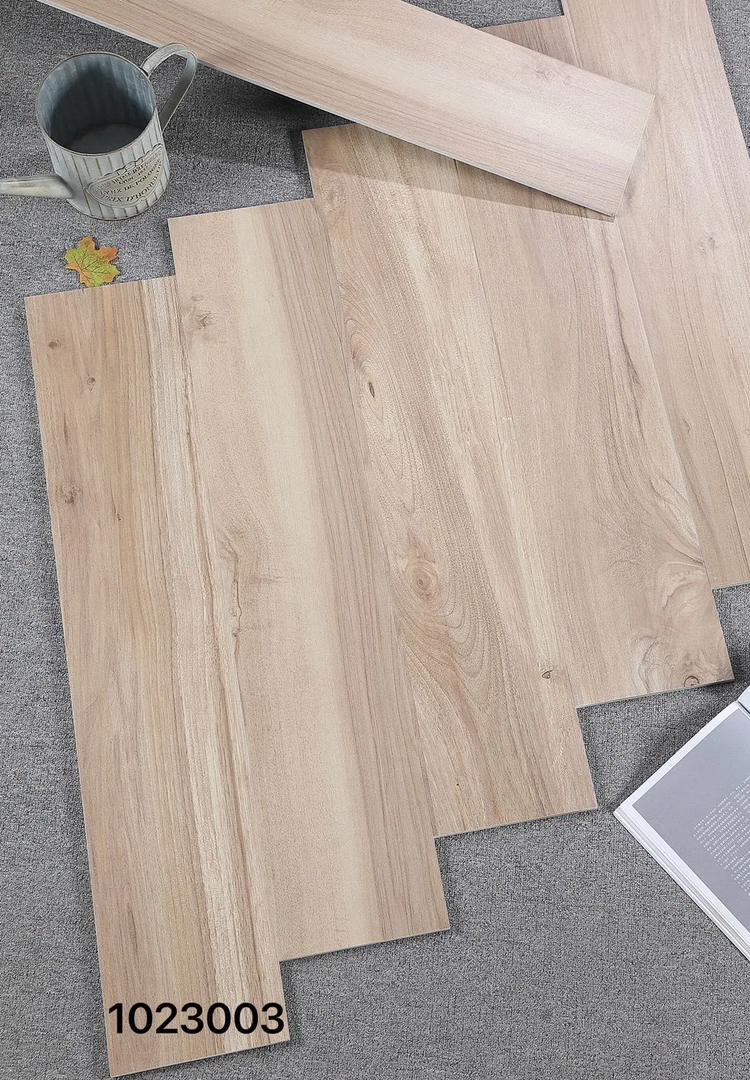 Wholesale Interior Wall Anti Slip Wood Porcelain Floor Tiles 150X600mm Timber Ash Light Grey Wood Look Tile