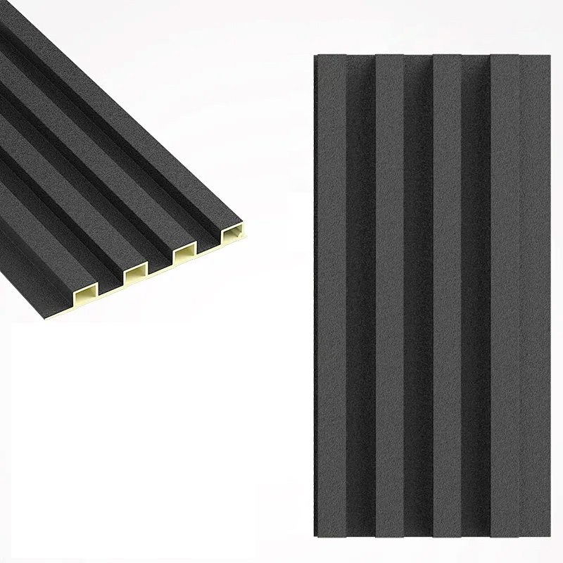 High Quality Wood Grain Grille Wall Panel with Simple Decorative Style