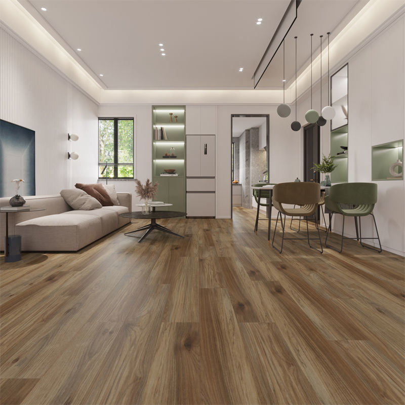 Decorative PVC Embossing Interlock Click Low Price Rigid Spc Flooring Loose Lay Floor Tiles