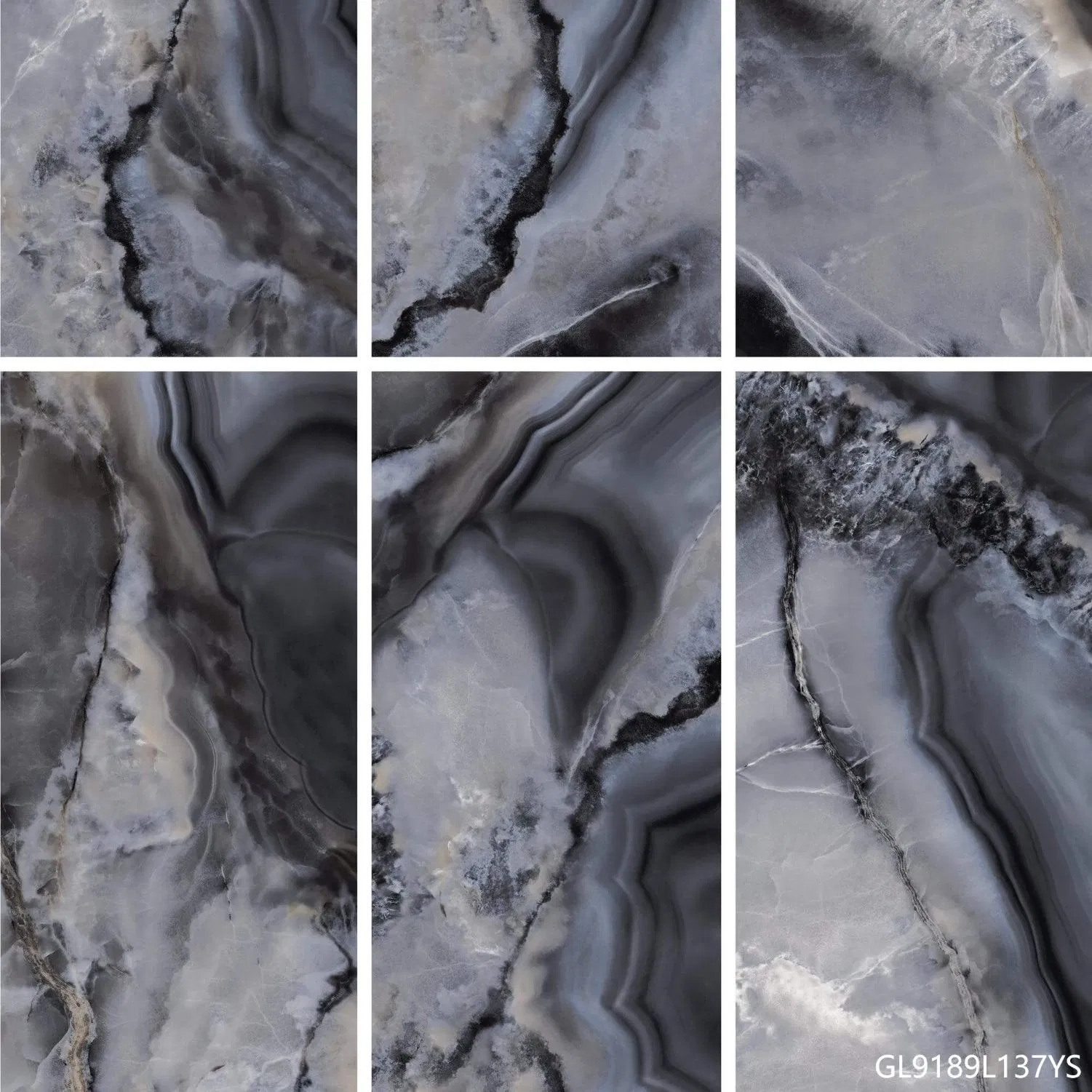 Grey Marble Porcelain Tiles 900*1800mm Flooring Wall Tiles for Decorative Mosaic Areas on Walls