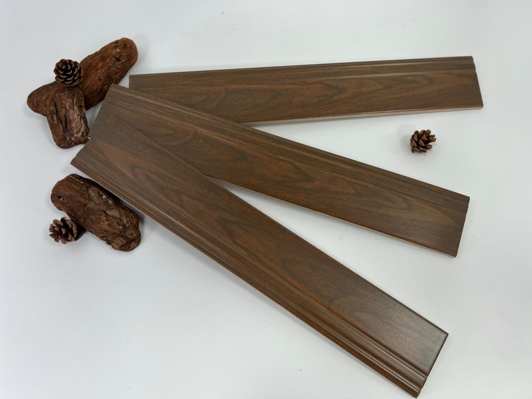 Ceramic Wooden Look Porcelain Skirting Tile with Wood Effect Tile