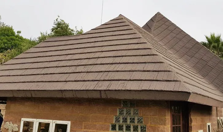 Stone Coated Roofing Tile Wooden