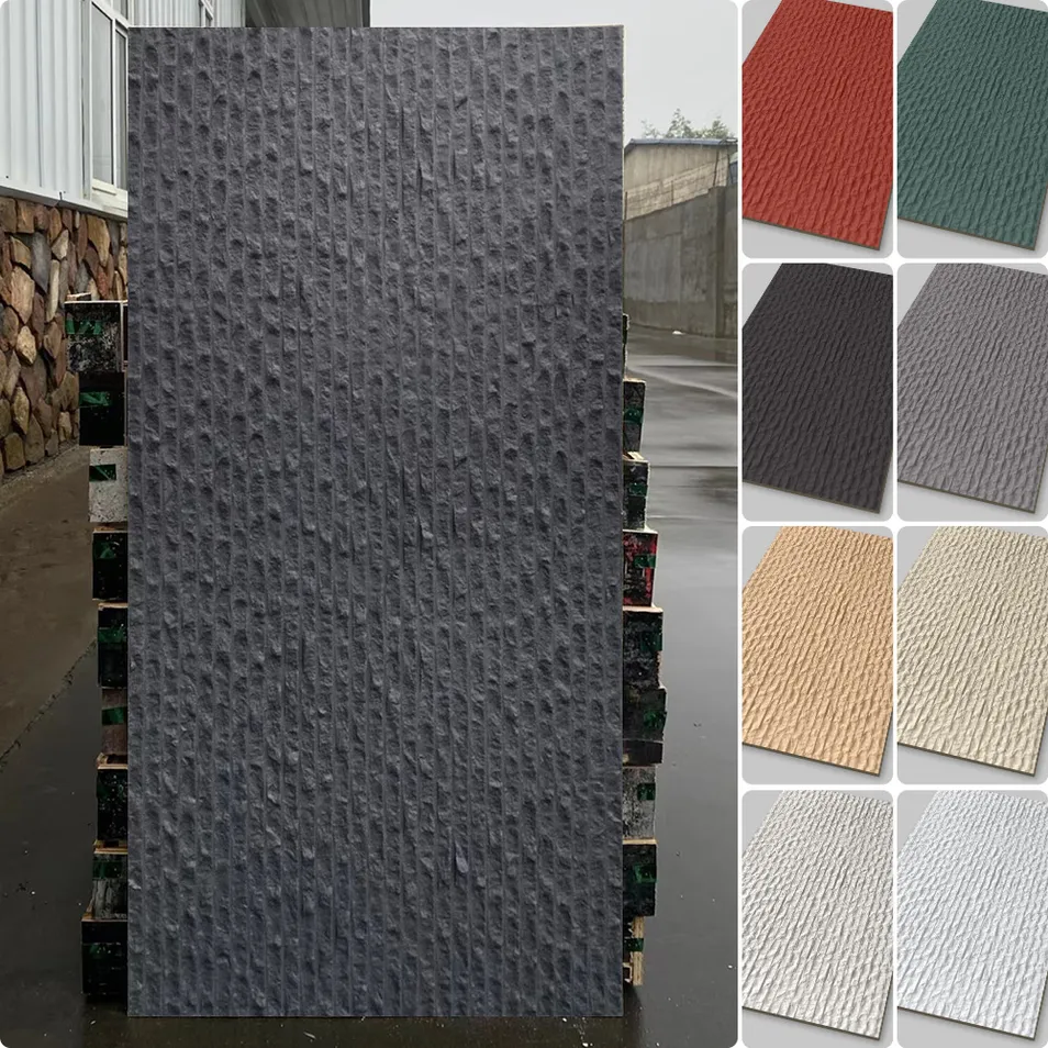 Flexible travertine stone panel