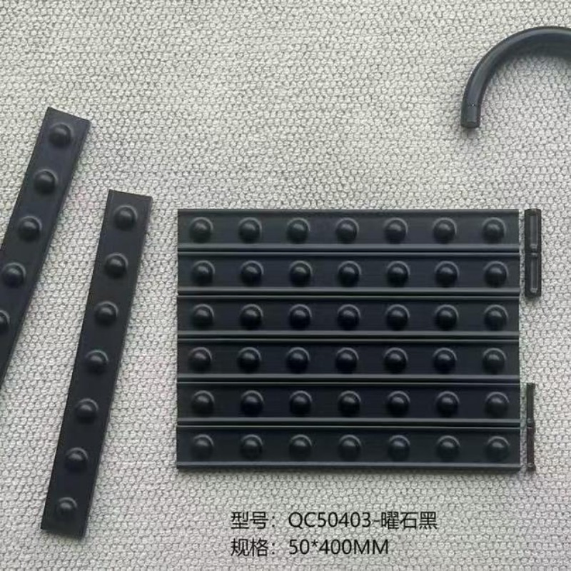 Porcelain Decorative Strip High Gloss Ceramic Wall Molding Modern Art Waistline Tile