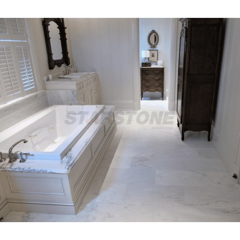 Top Quality Customize Design Natural Marble Bathroom Shower Wall Tile for Decoration