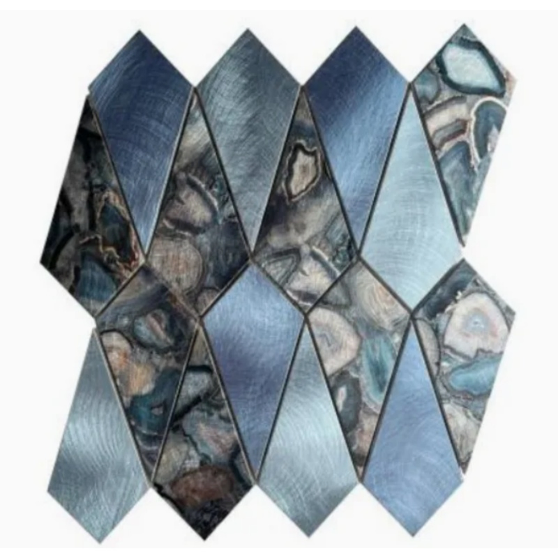 Cone Shape Design Wall Decorative Aluminium Tile Mosaic