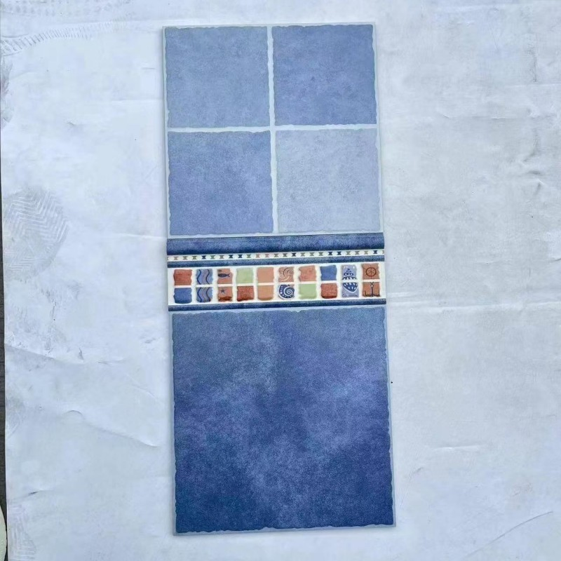 Matte Finish Ceramic Decorative Strip Embossed Porcelain Wall Molding Ohmic Line Closing Strip Waistline Tile