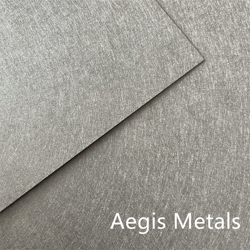 0.1 0.2mm Thick 50% 40% Porosity Ultra Thin Pure Nickel Fiber Felt