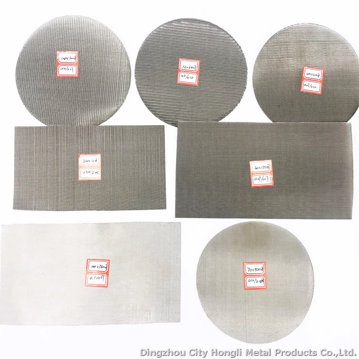 Ultra Thin 1 3 5 Micron Stainless Steel Mesh Filter Disc