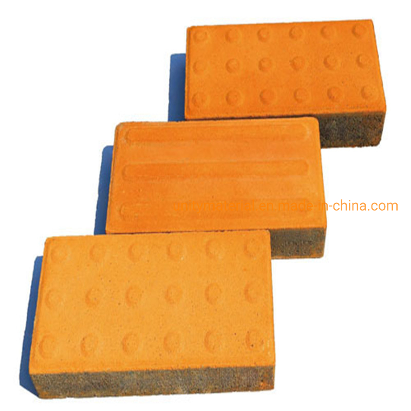 Building Bricks, Ecological Clay Paving Brick for Outdoor Project Square Sidewalk Street Guiding Blind Road Sintered Paver Decorative Garden Floor Wall Buildin