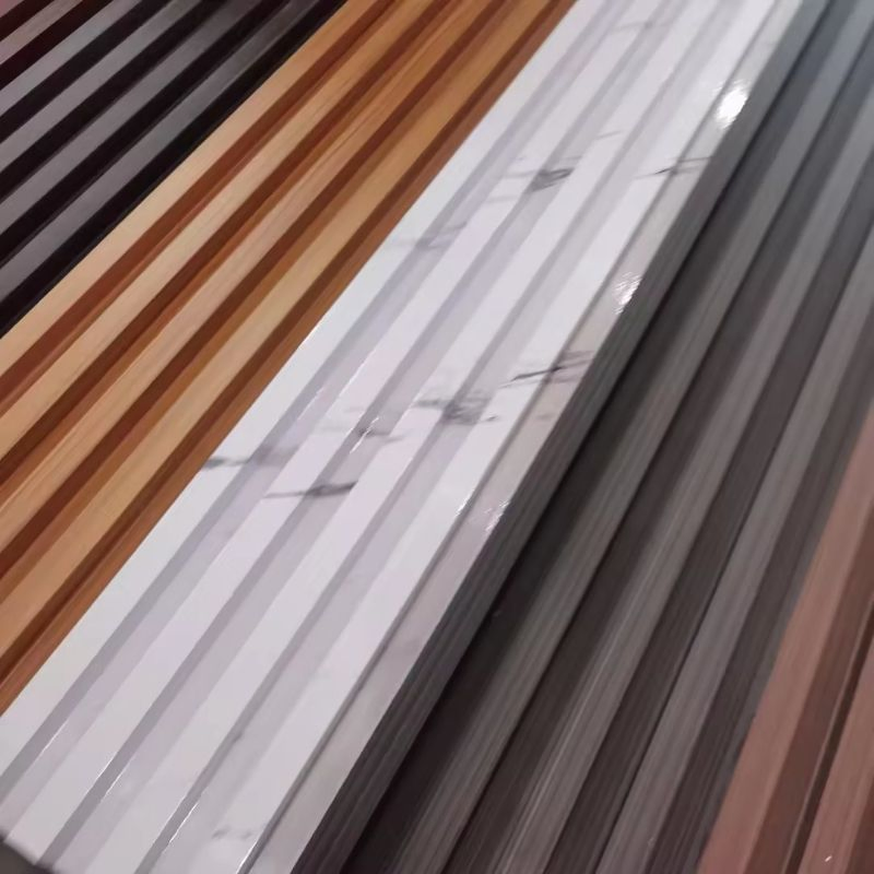 Best Price Building Material 3D Wood Plastic Composite Fluted Decorative Acoustic Ceiling Interior/Exterior PVC/WPC Wall Panel