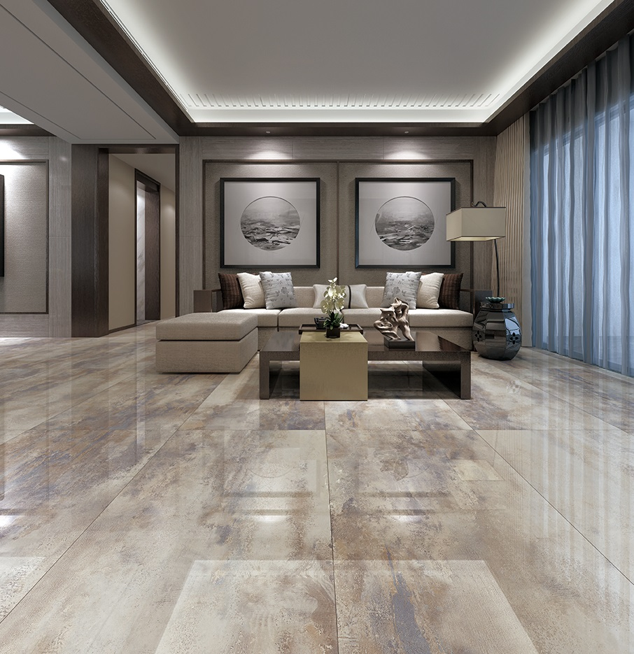 Luxury Wall Tile Gary Marble Look Large Format Porcelain Tile