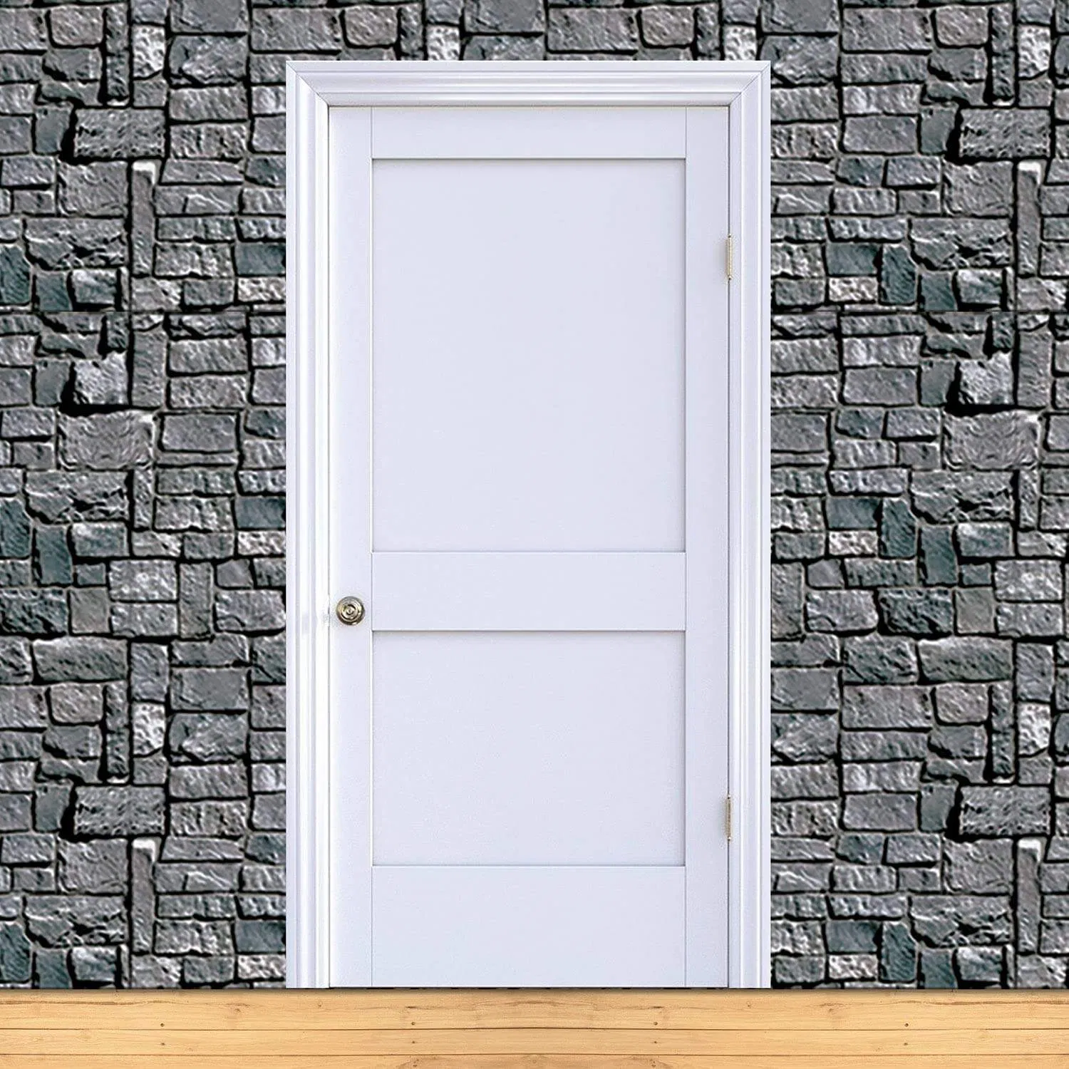 3D Stereoscopic Self-Adhesive Brick Wall Pasting for Kids' Bedroom 3D Wall Sticker Easy to DIY Suitable for Ceiling, Living